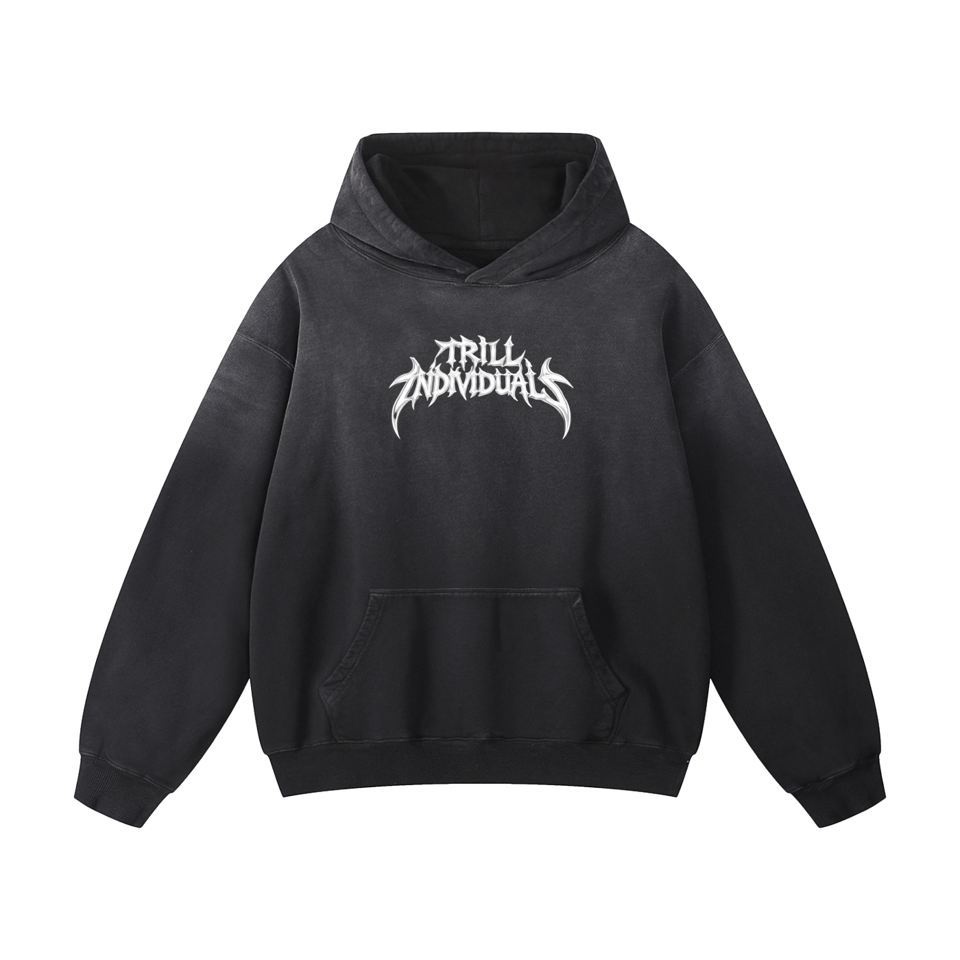 Heavyweight Trill fade Oversized Hoodie