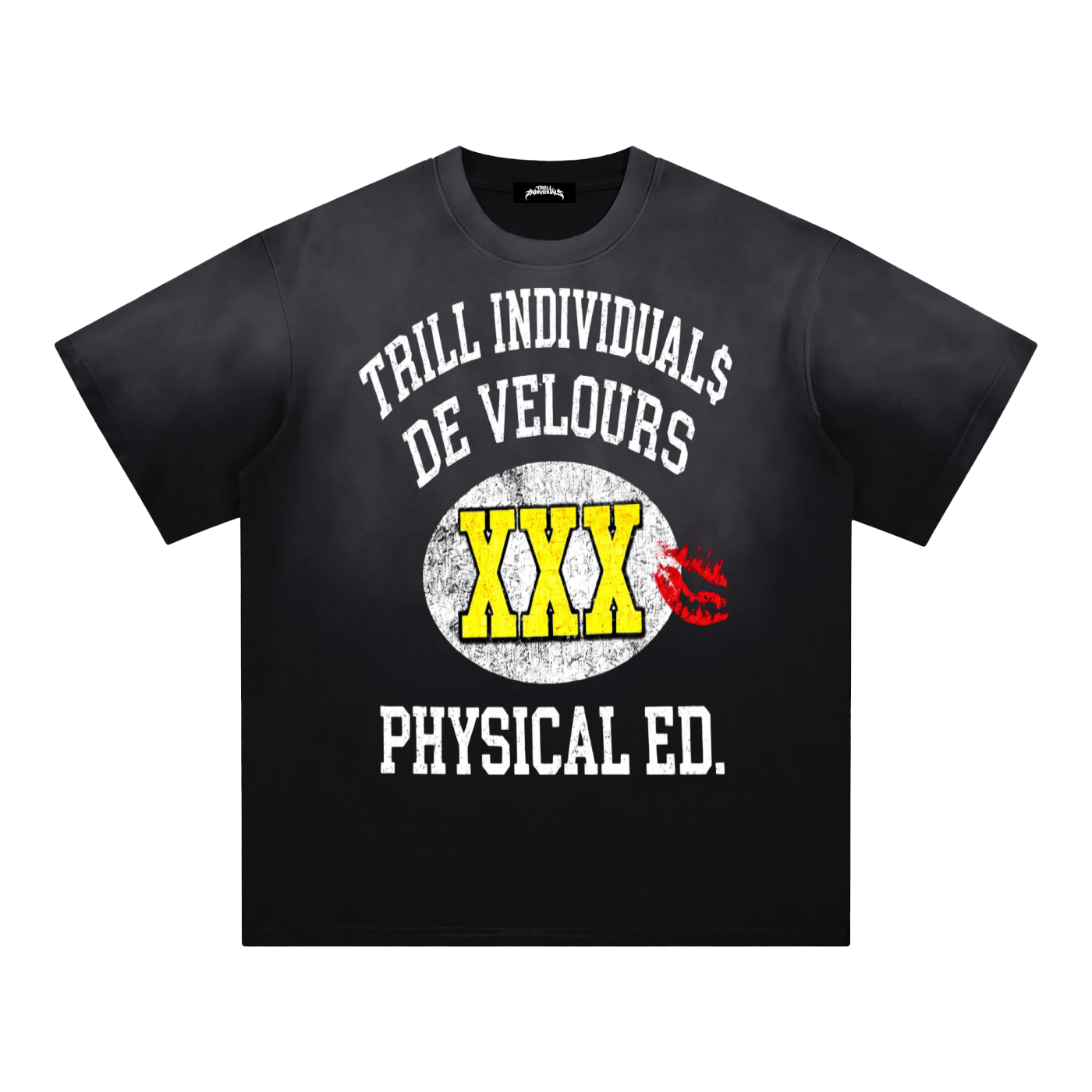 P.E. Trill Black Tee