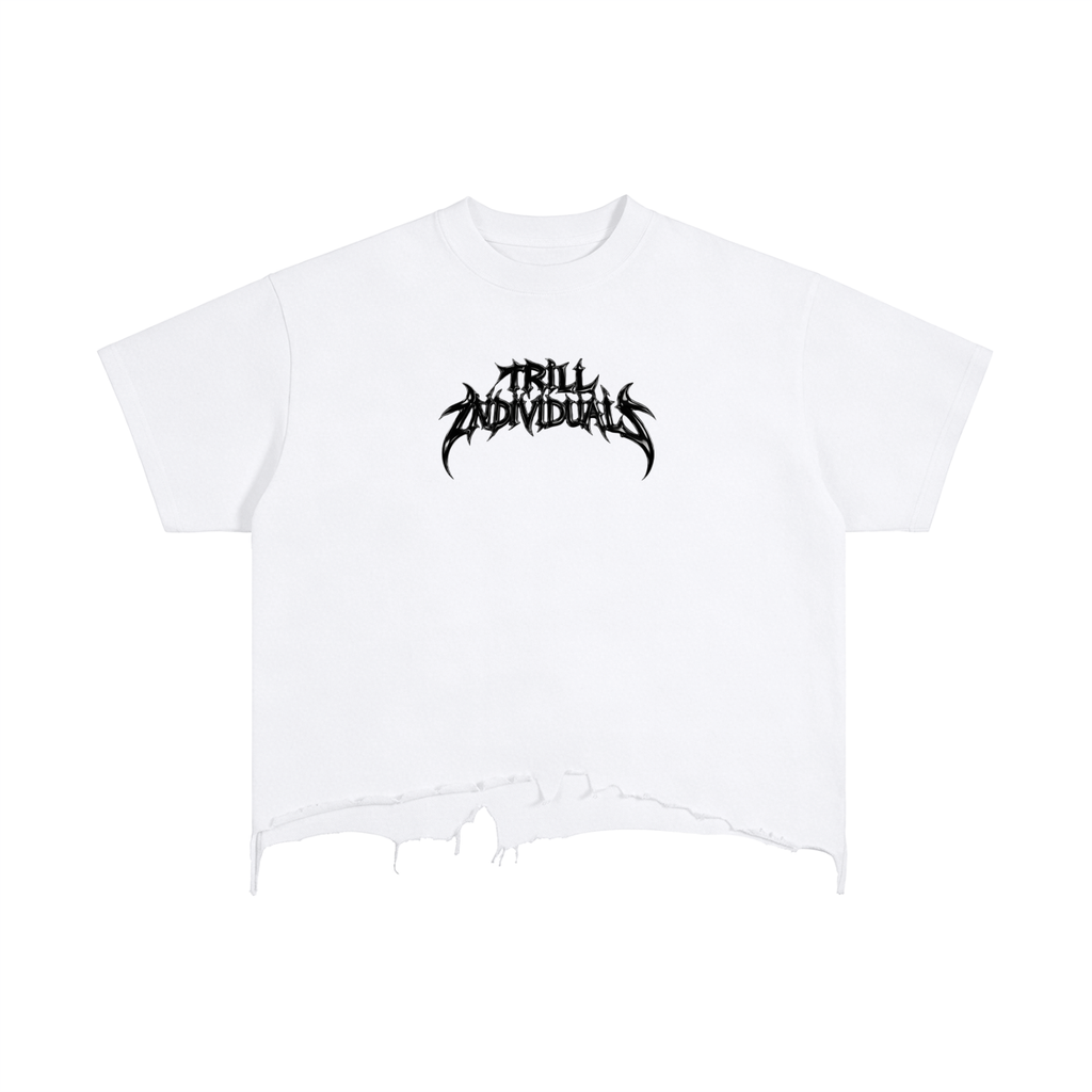 Trill Vintage Distressed Hem T-Shirt