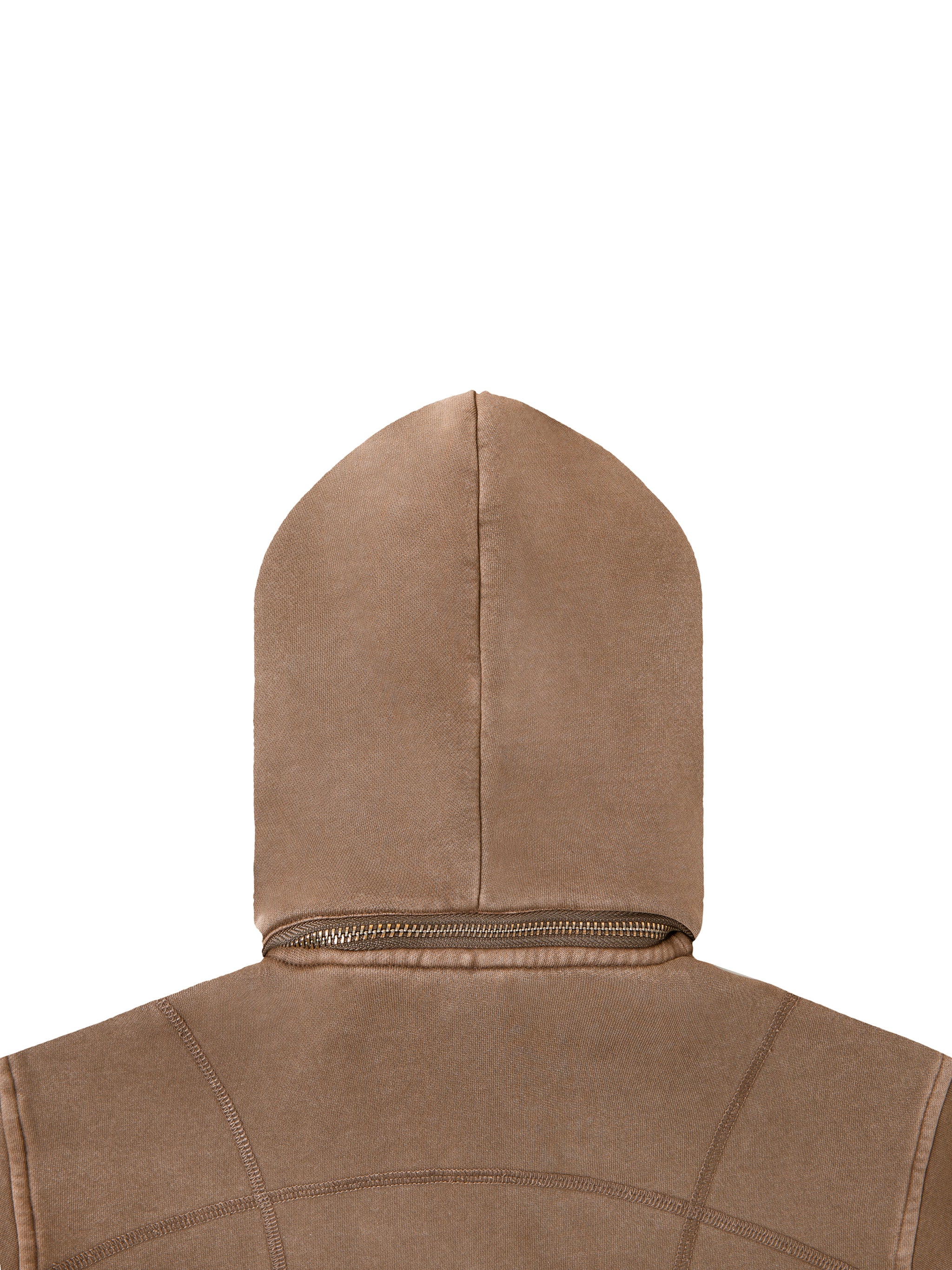 Women removable Cropped Fleece Hoodie